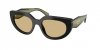 OKULARY PRADA EYEWEAR PR D02S 03K10R 53 ROZMIAR M
